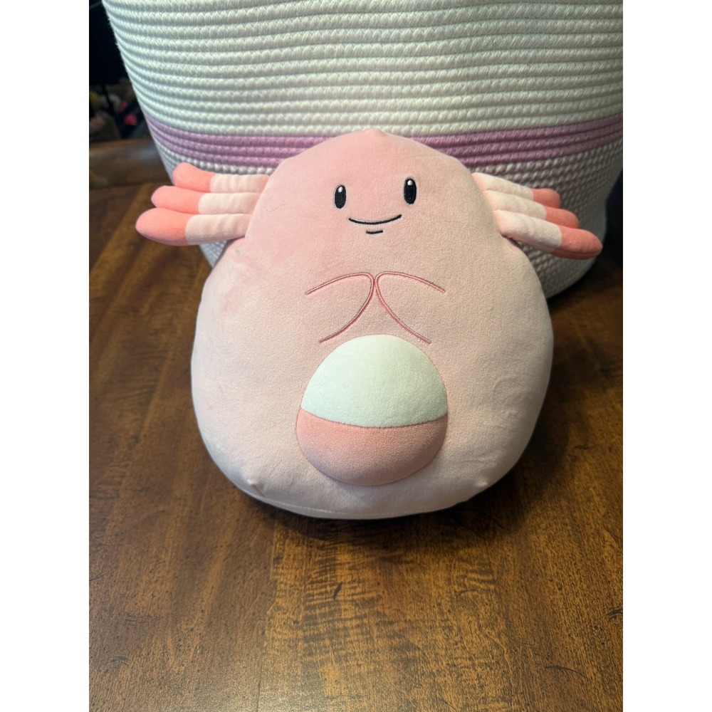 NWT Pokemon Chansey Squishmallows 10 Inch Pink Plush Jazwares w/ Hang Tag NEW